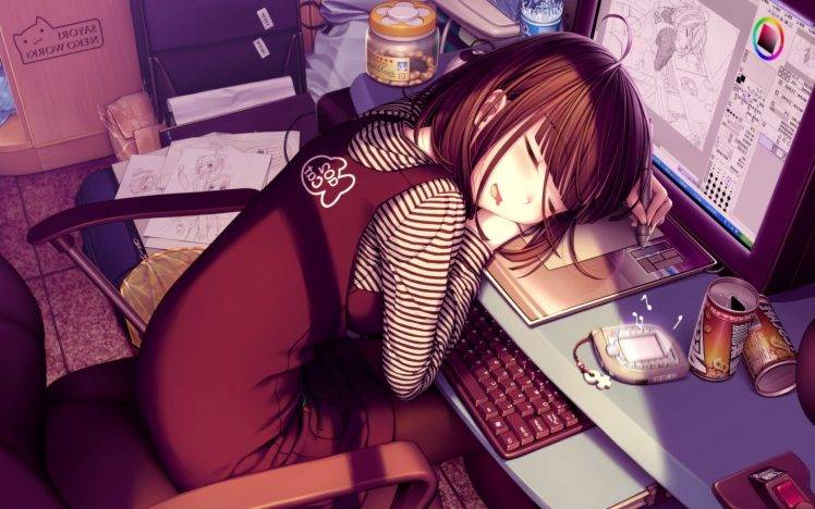 anime Girls, Original Characters, Sayori HD Wallpaper Desktop Background