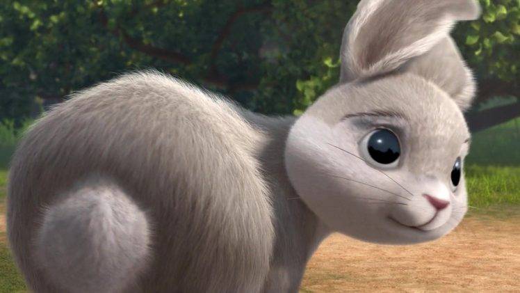 rabbits, CGI, Fur HD Wallpaper Desktop Background