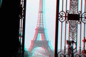 3D, 3d Picture, City, France, Eiffel Tower