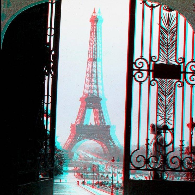 3D, 3d Picture, City, France, Eiffel Tower HD Wallpaper Desktop Background