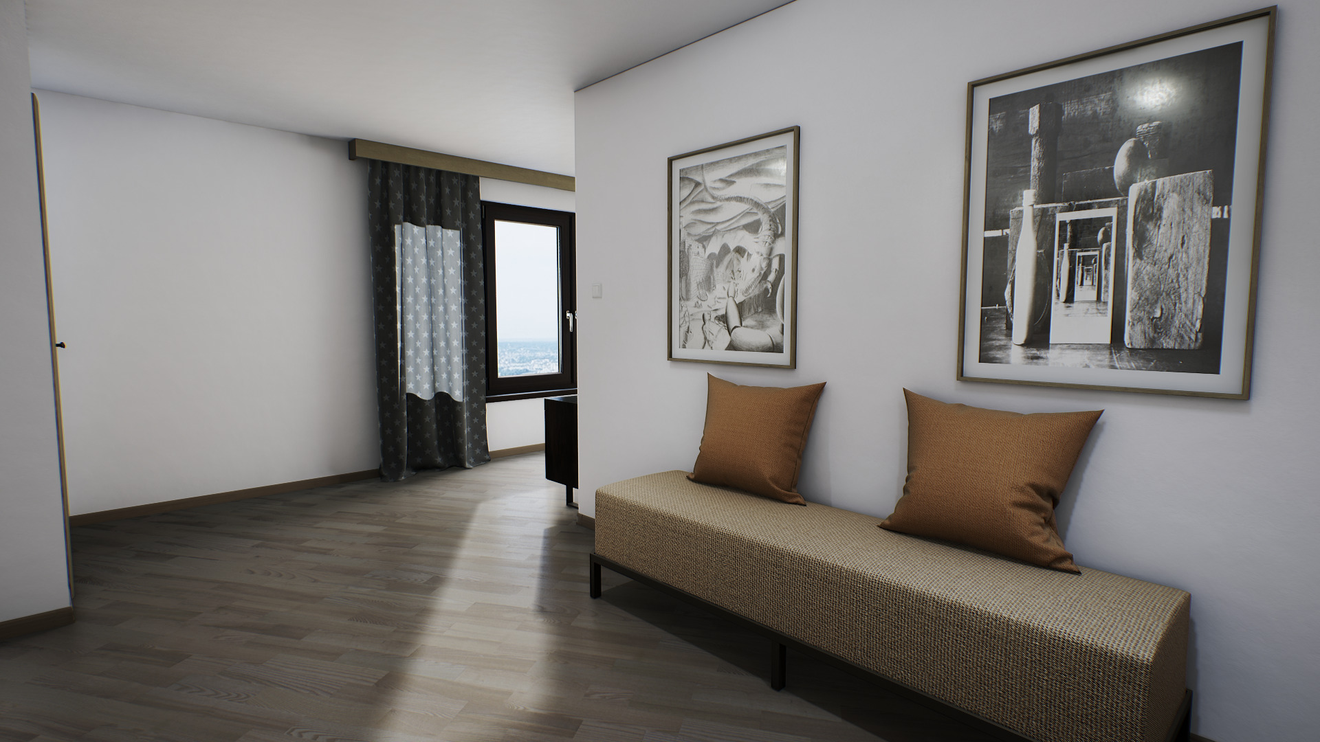 room, Archviz, 3D, CGI Wallpaper