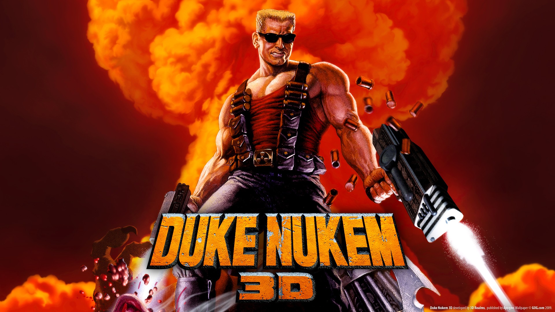Duke Nuken 3D Wallpaper