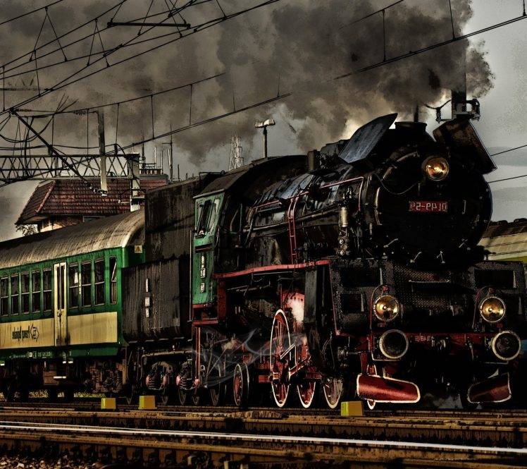 steam Locomotive, Train HD Wallpaper Desktop Background