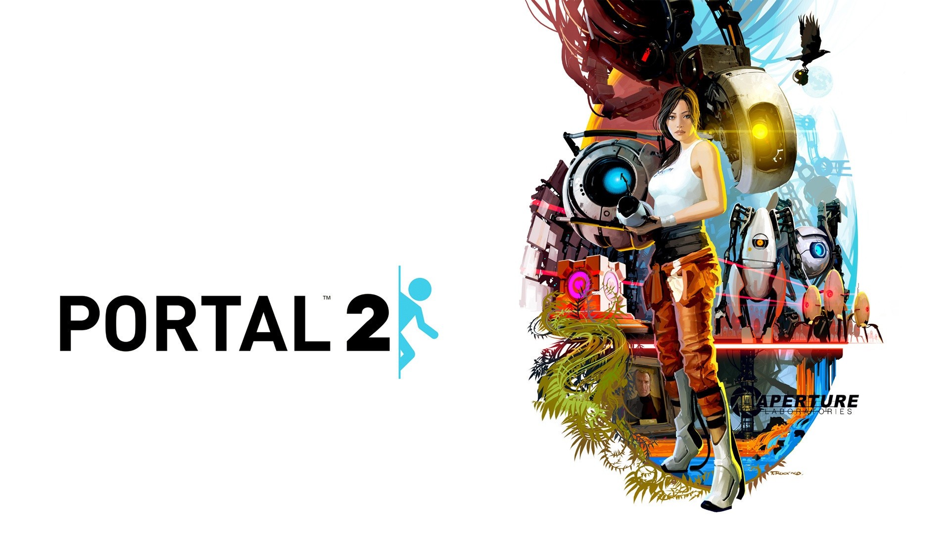 Portal 2, Video Games, Chell Wallpaper