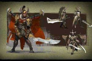 Defense Of The Ancient, Dota, Dota 2, Valve, Valve Corporation, Video Games, Online Games, Legion Commander, Sword, Knight, Heroes, Fantasy Art