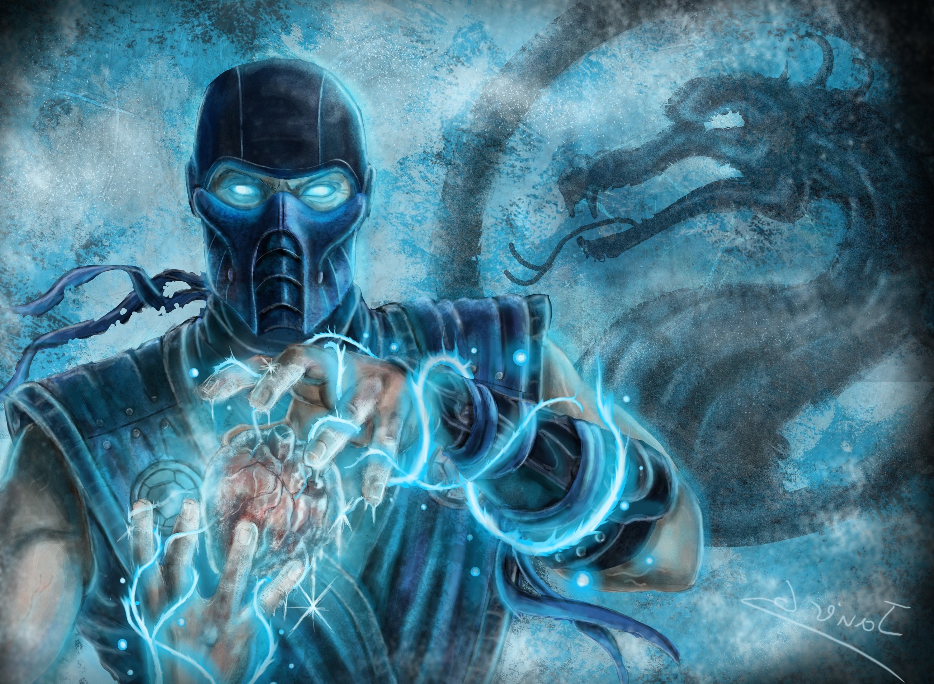 Mortal Kombat, Artwork, Video Games Wallpaper