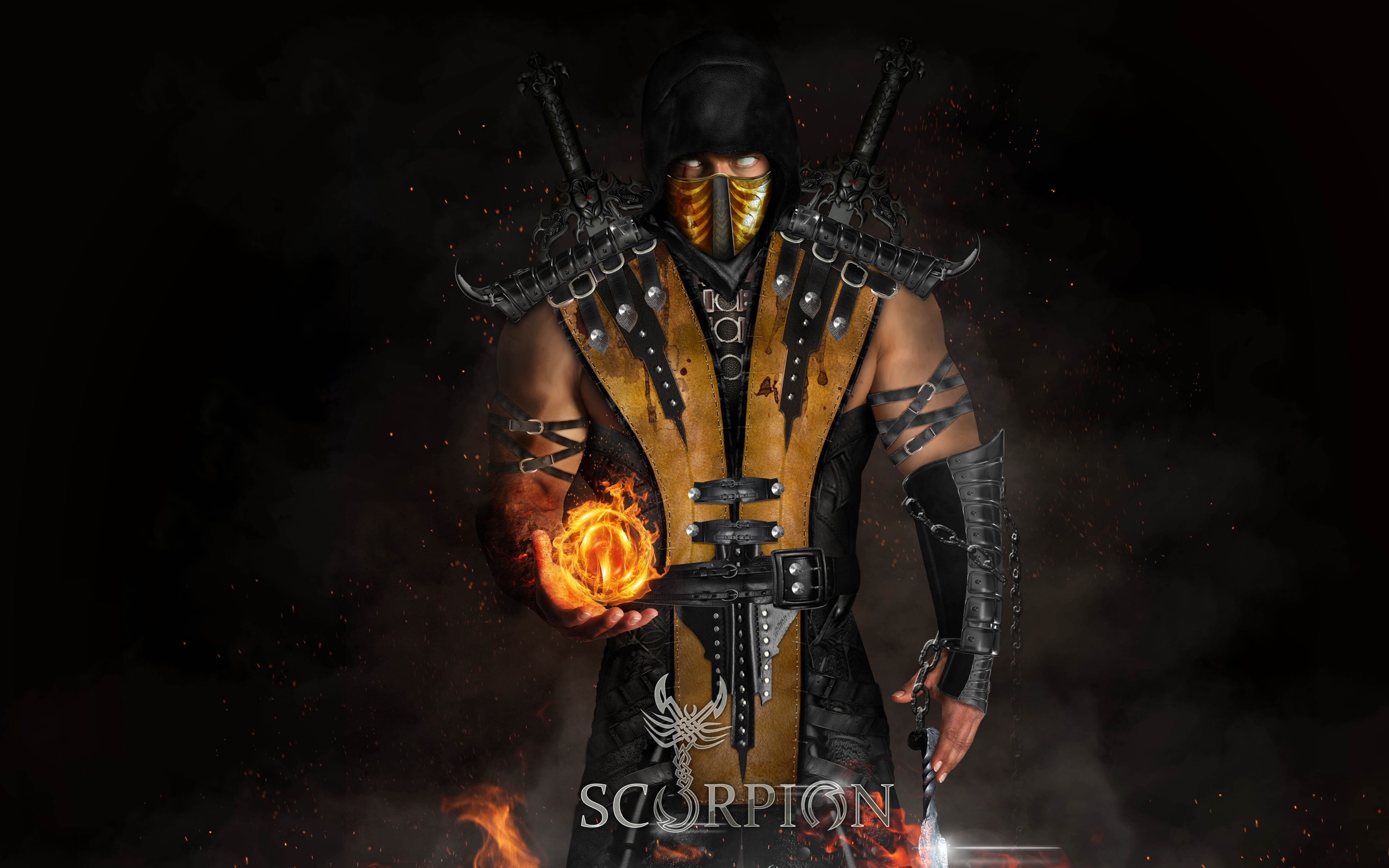 Scorpion (character), Mortal Kombat, Video Games Wallpaper