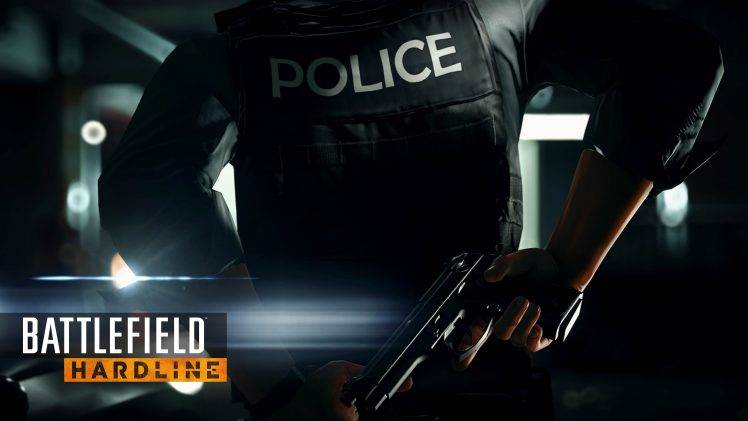 police, Battlefield Hardline, Video Games, Gun HD Wallpaper Desktop Background