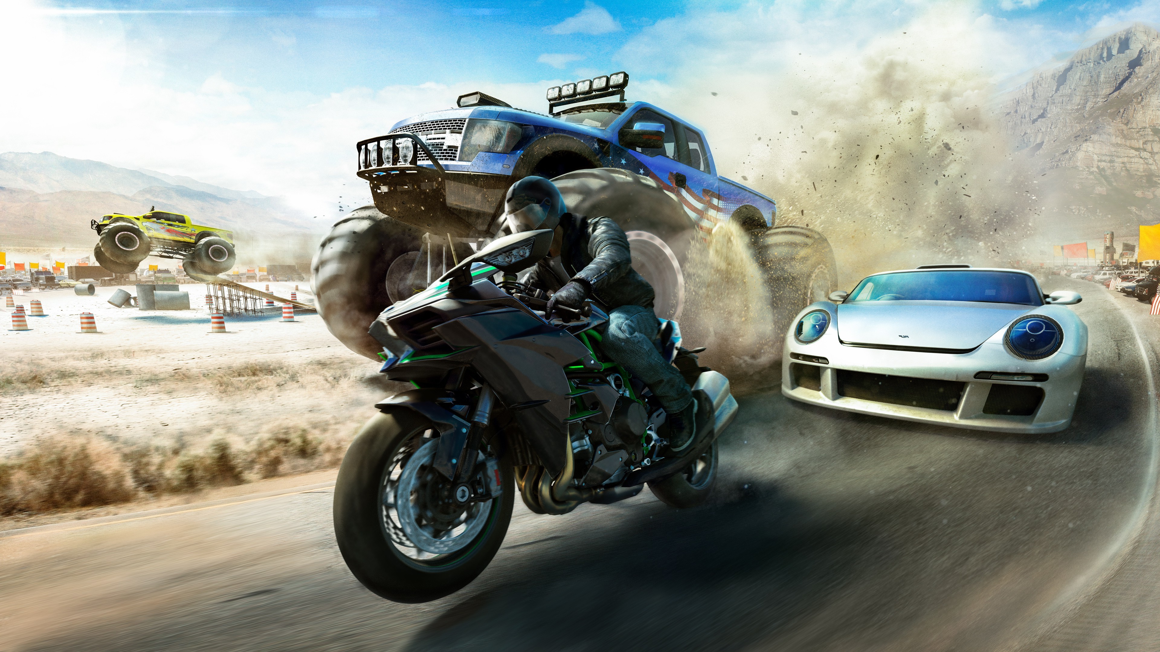 The Crew Wild Run, Artwork, Video Games Wallpaper