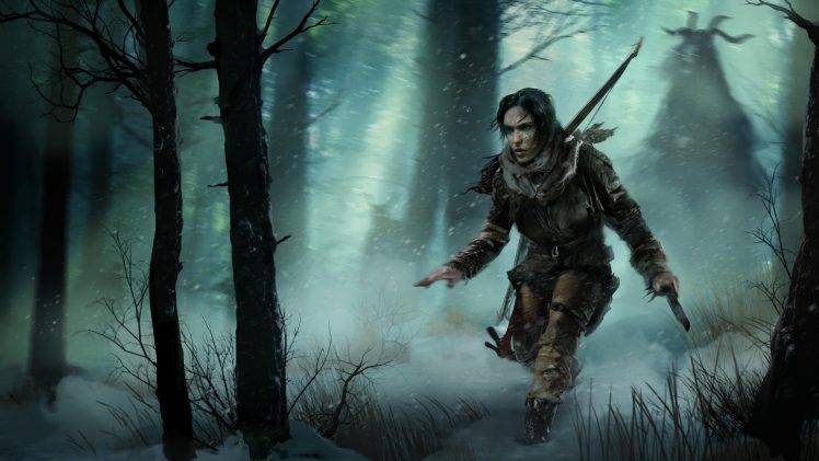 video Games, Artwork, Rise Of The Tomb Raider HD Wallpaper Desktop Background