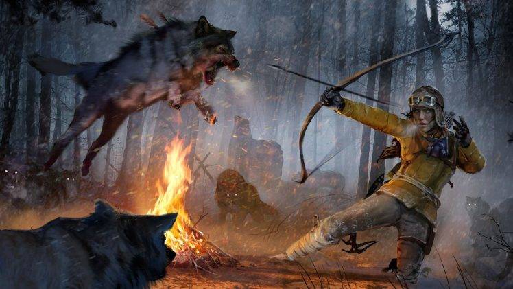 Rise Of The Tomb Raider, Video Games, Artwork HD Wallpaper Desktop Background