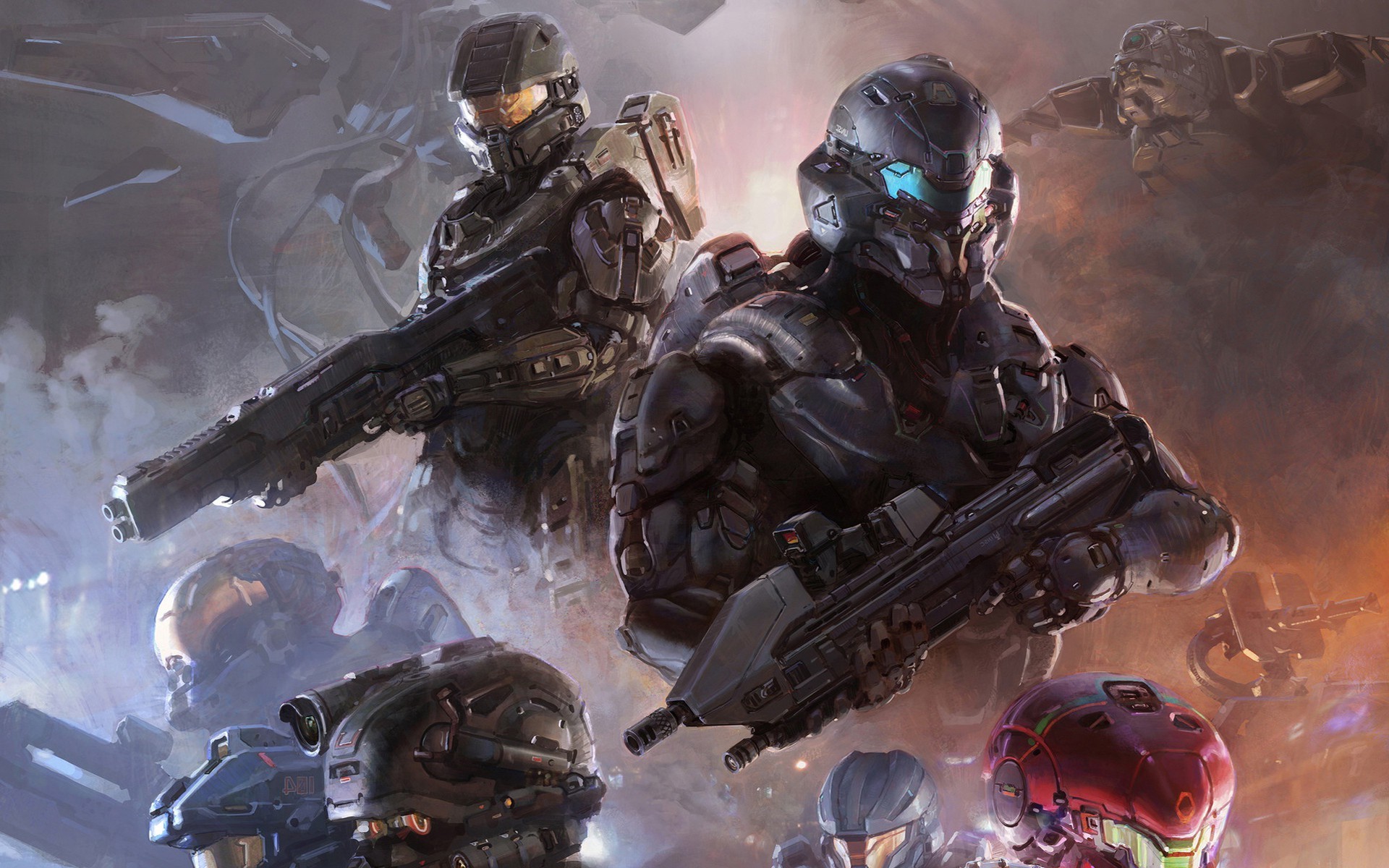 Halo 5: Guardians, Artwork, Video Games Wallpaper
