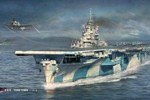 World Of Warships, Artwork, Video Games, Aircraft Carrier