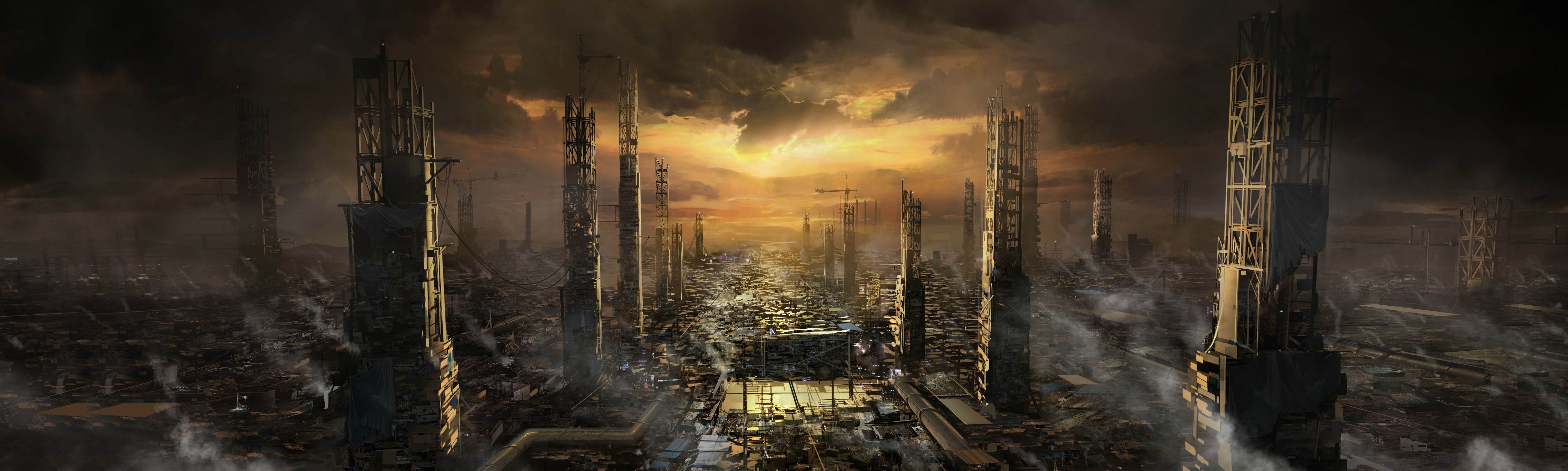 artwork, Video Games, Deus Ex: Mankind Divided Wallpaper