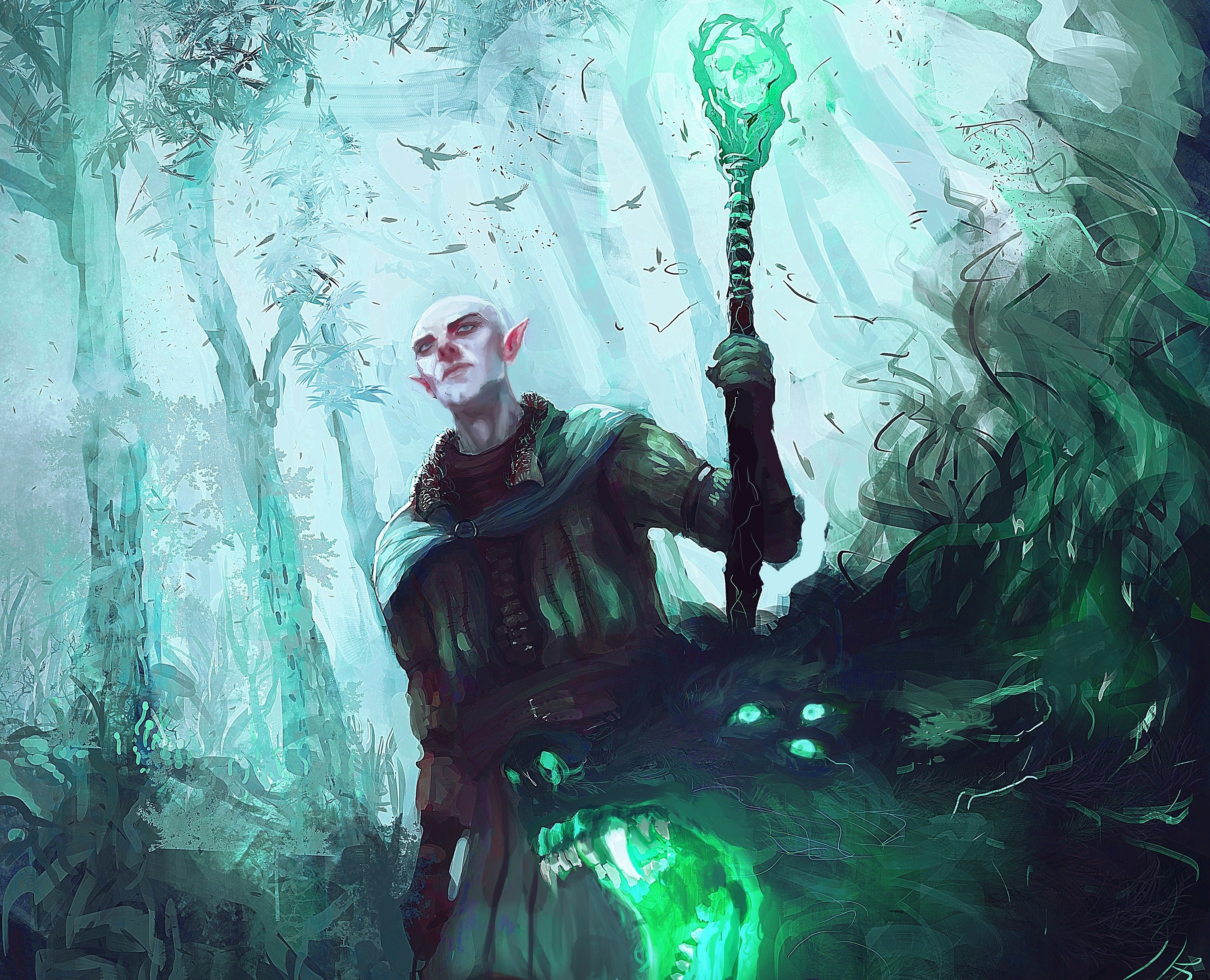 video Games, Artwork, Solas, Dragon Age: Inquisition Wallpapers HD
