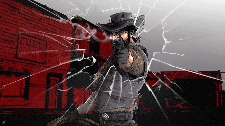 Red Dead Redemption, Artwork, Video Games HD Wallpaper Desktop Background