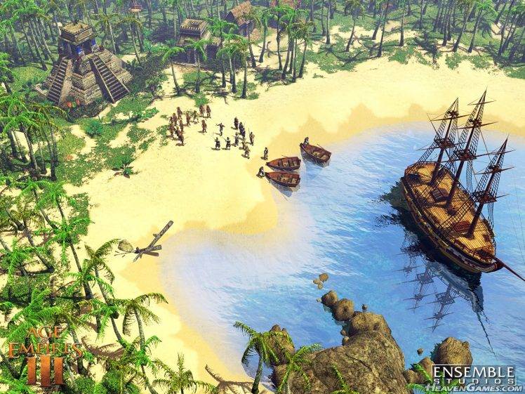 Age Of Empires III, Video Games, Boat, Coast HD Wallpaper Desktop Background