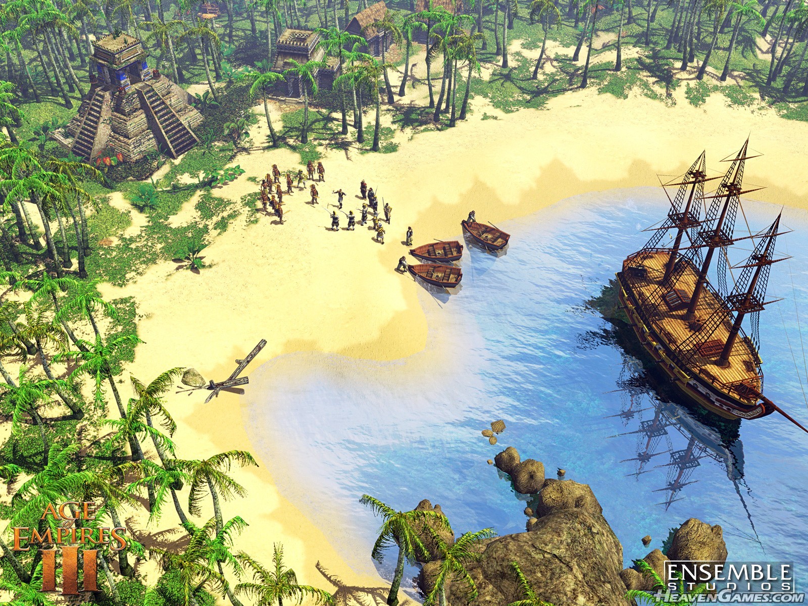 Age Of Empires III, Video Games, Boat, Coast Wallpaper