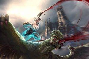 video Games, Ciri, The Witcher 3: Wild Hunt