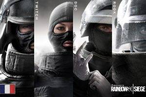 police, Rainbow Six: Siege, Video Games, Artwork, Special Forces, GIGN, Collage