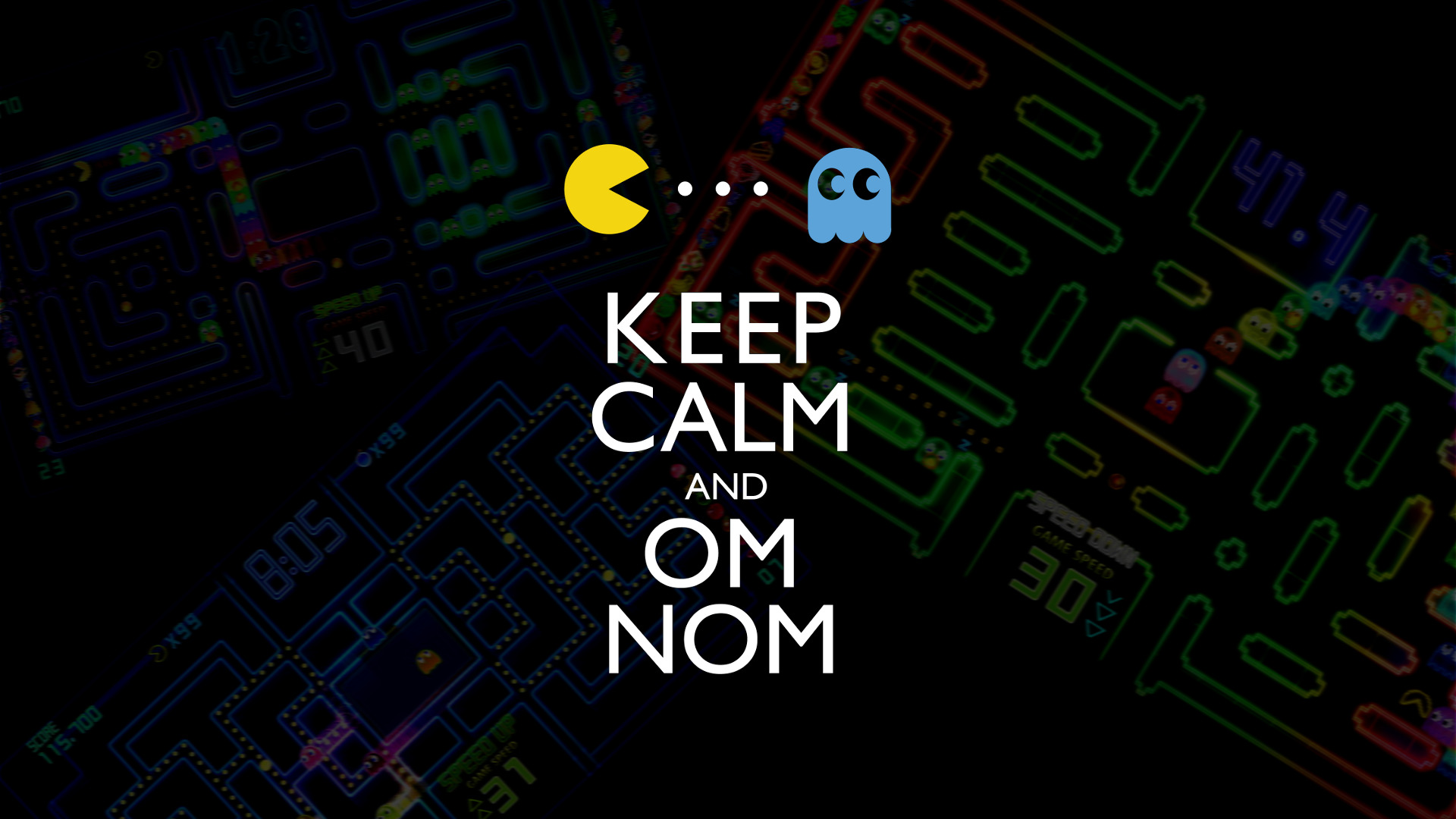 Pac Man, Retro Games, Video Games, Keep Calm And..., Ghosts, Ghost, Yellow Wallpaper