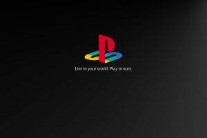 PlayStation, Retro Games, Video Games, Logo, Sony, Black, Consoles, Console
