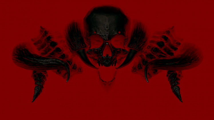 devil Daggers, Video Games, Skull HD Wallpaper Desktop Background