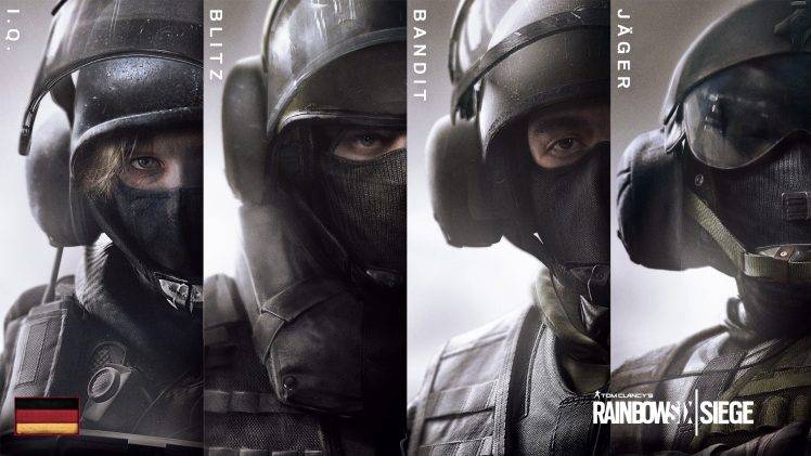 Rainbow Six, Rainbowsix Siege, Rainbow Six: Siege, German Army, PC Gaming, Video Games, Special Forces, Collage, GSG 9 HD Wallpaper Desktop Background
