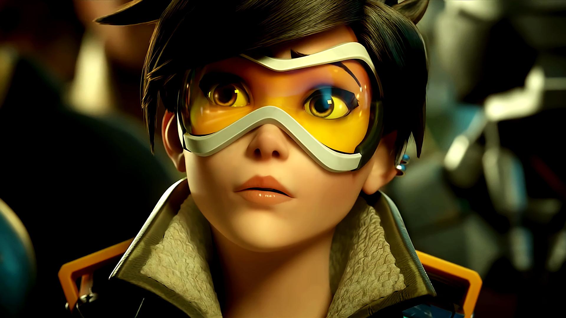 Lena Oxton, Video Games, Tracer, Animation, Blizzard Entertainment, Overwatch Wallpaper
