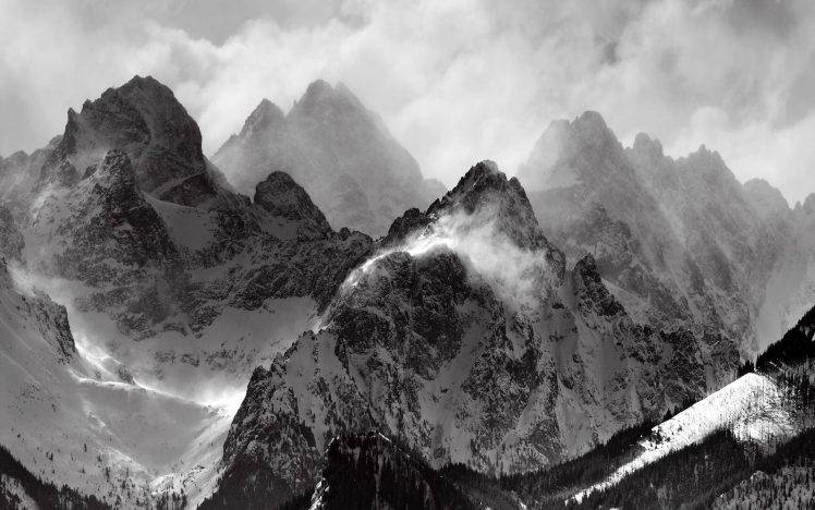Mount Everest, Ice, Mist, Nature, Landscape, Photography HD Wallpaper Desktop Background