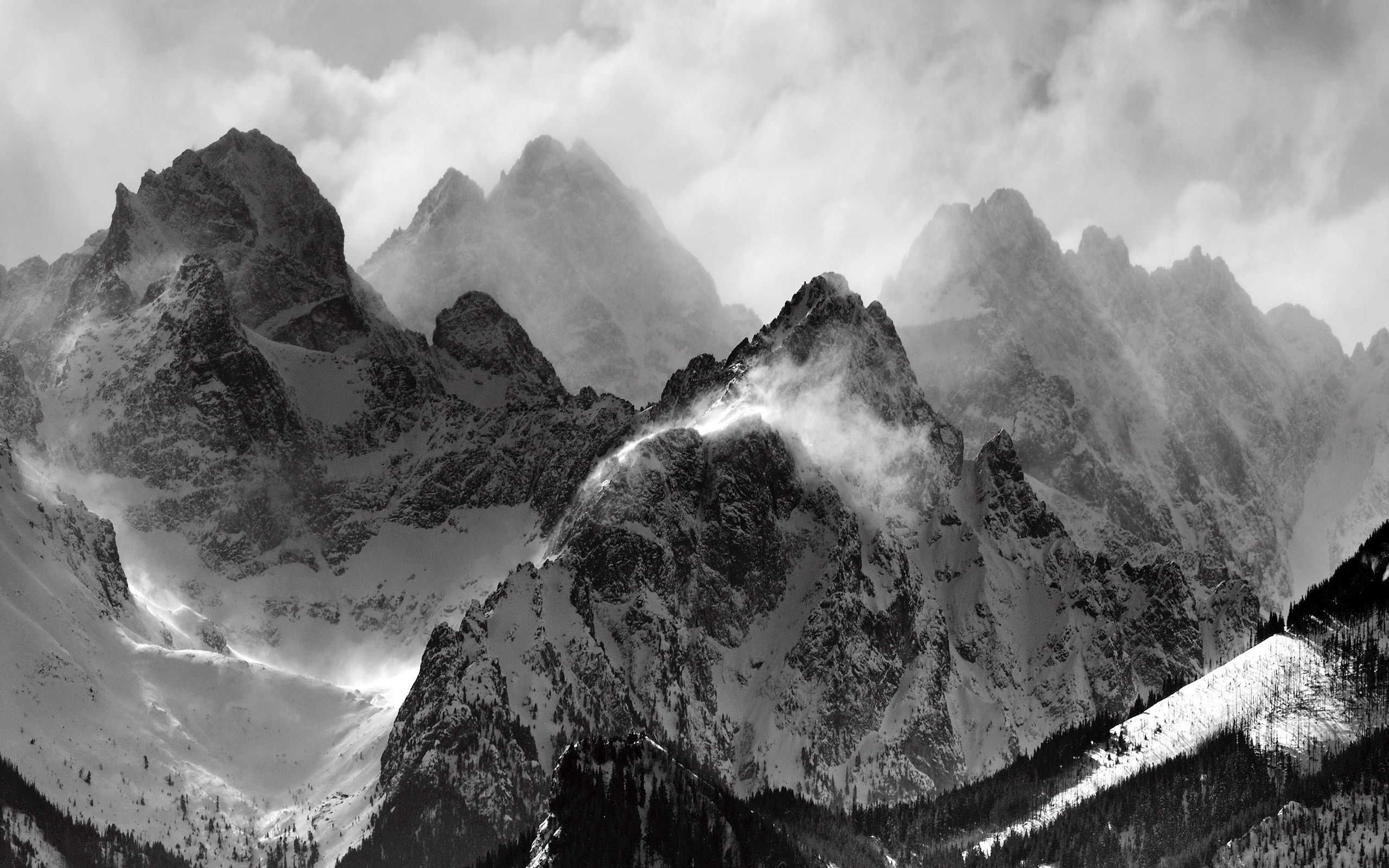 Mount Everest, Ice, Mist, Nature, Landscape, Photography Wallpaper