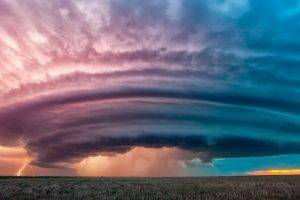Kansas City, Storm, Clouds, Landscape, Photography, Colorful, Lightning