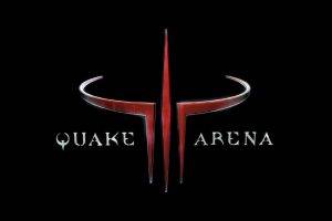 Quake, Video Games, First person Shooter, Black, Red