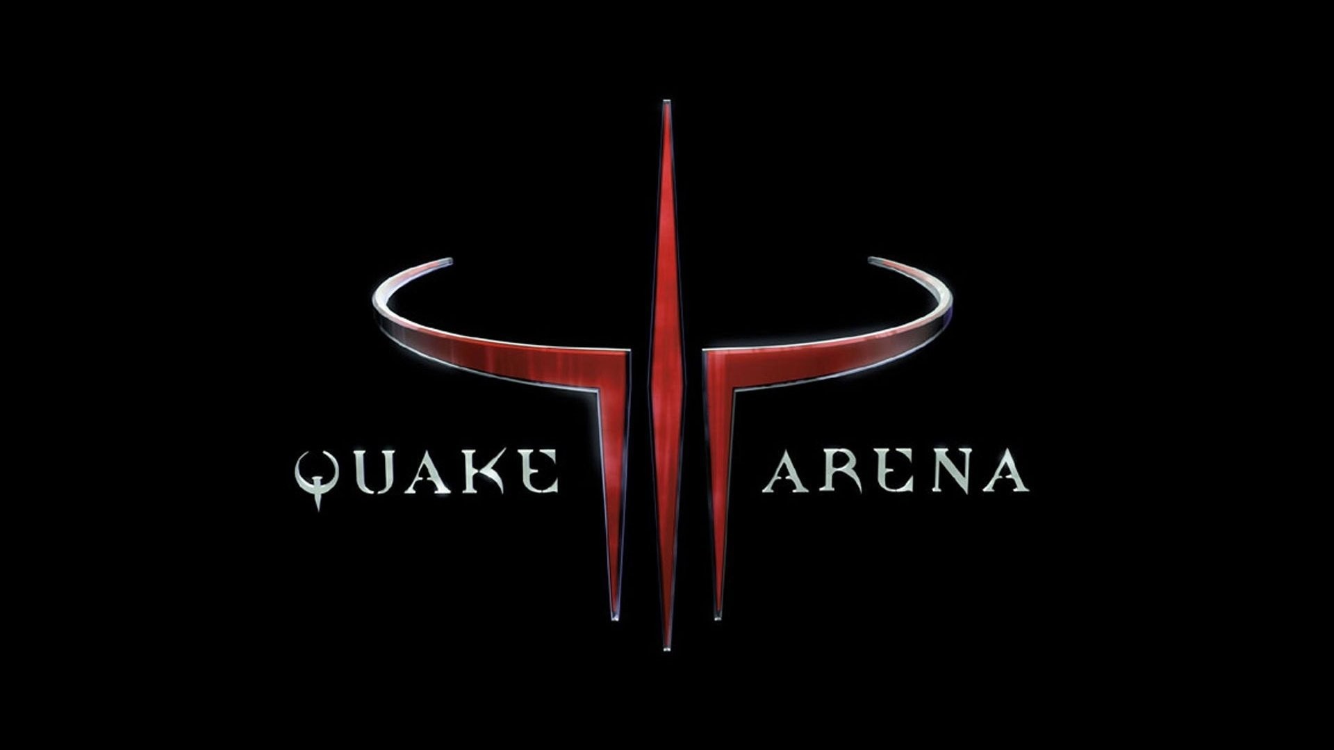 Quake, Video Games, First person Shooter, Black, Red Wallpaper