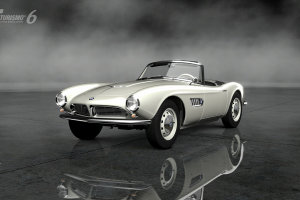 Gran Turismo 6, Video Games, Car, Vehicle, Mist, Reflection, BMW 507, Convertible