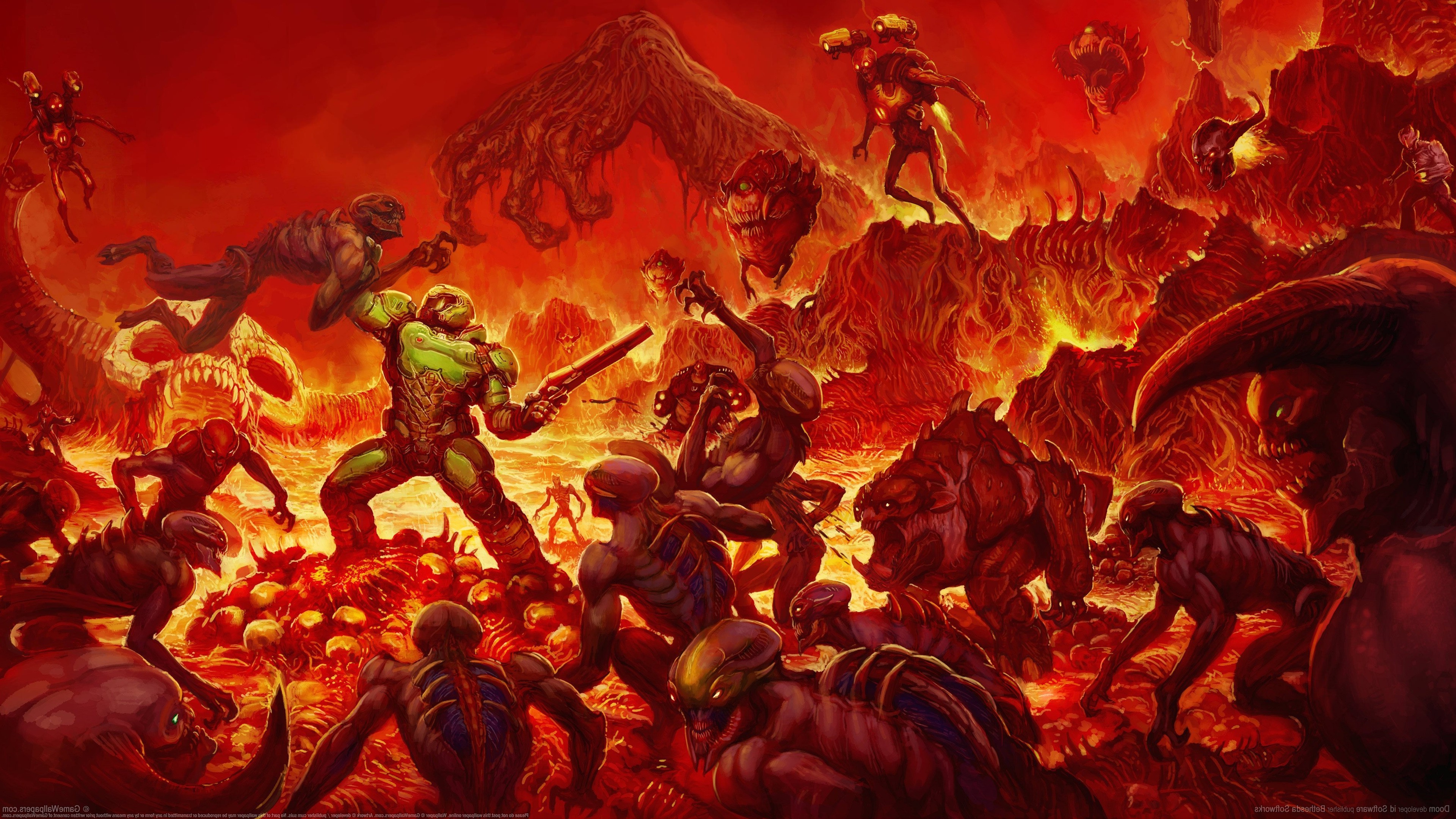 Doom (game), Video Games Wallpaper