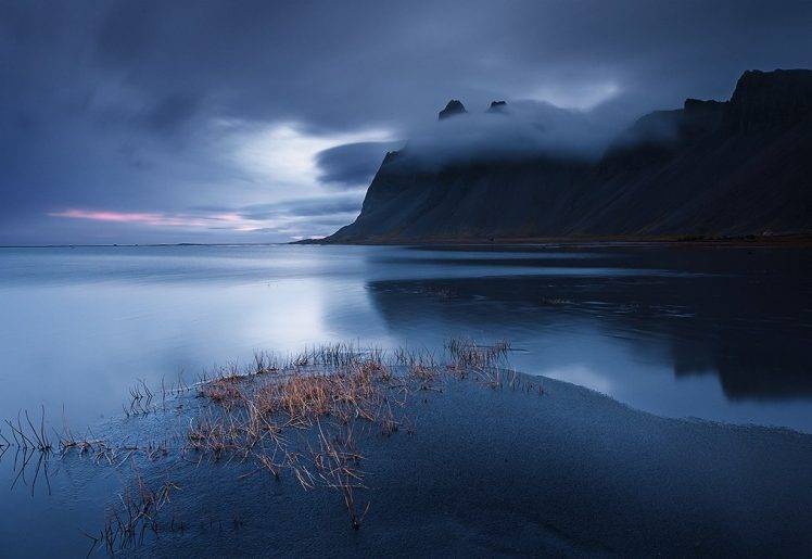 nature, Photography, Landscape, Morning, Blue, Lake, Mountains, Clouds, Daylight, Iceland HD Wallpaper Desktop Background