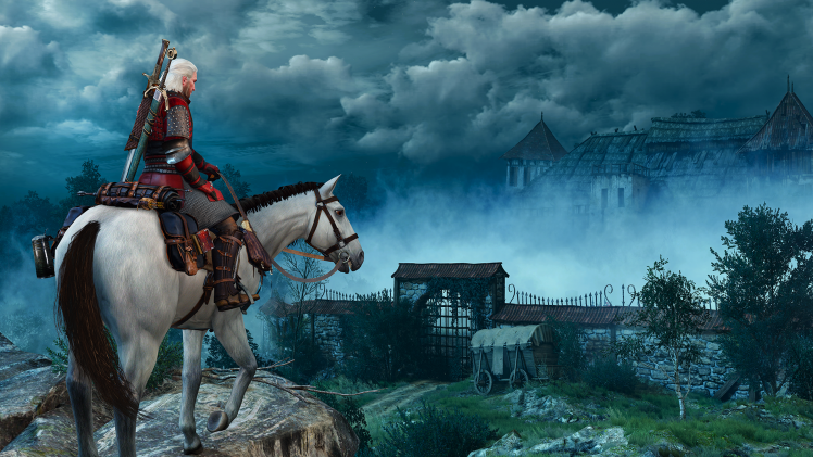Geralt Of Rivia, The Witcher, The Witcher 3: Wild Hunt, PC Gaming, DLC, Video Games HD Wallpaper Desktop Background