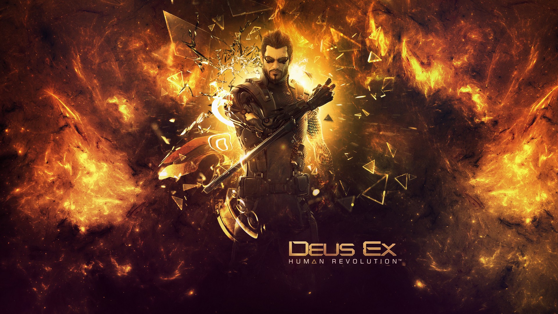 Adam Jensen, Deus Ex: Human Revolution, Video Games Wallpaper