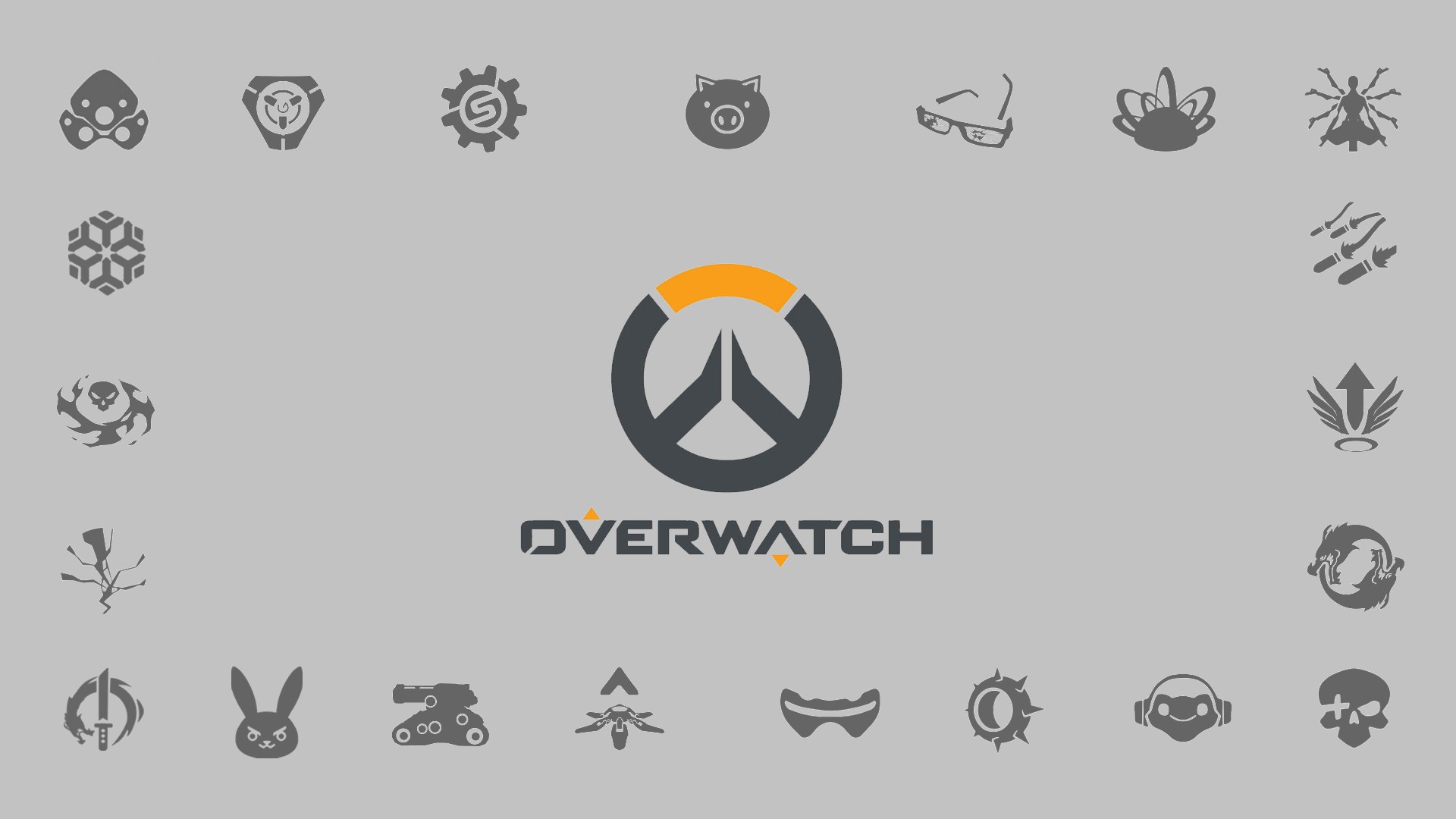 livewirehd (Author), Blizzard Entertainment, Overwatch, Video Games, Logo Wallpaper