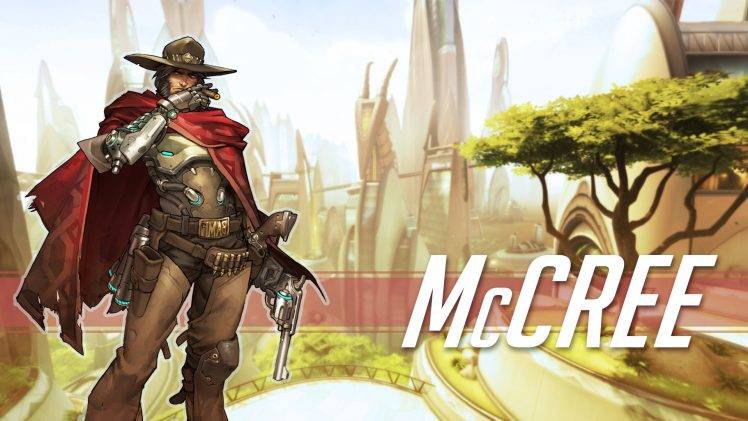 livewirehd (Author), McCree, Jesse McCree, Blizzard Entertainment, Overwatch, Video Games HD Wallpaper Desktop Background