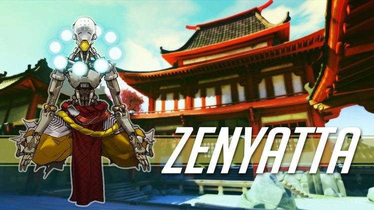 Zenyatta, Tekhartha Zenyatta, Livewirehd (Author), Blizzard Entertainment, Overwatch, Video Games HD Wallpaper Desktop Background