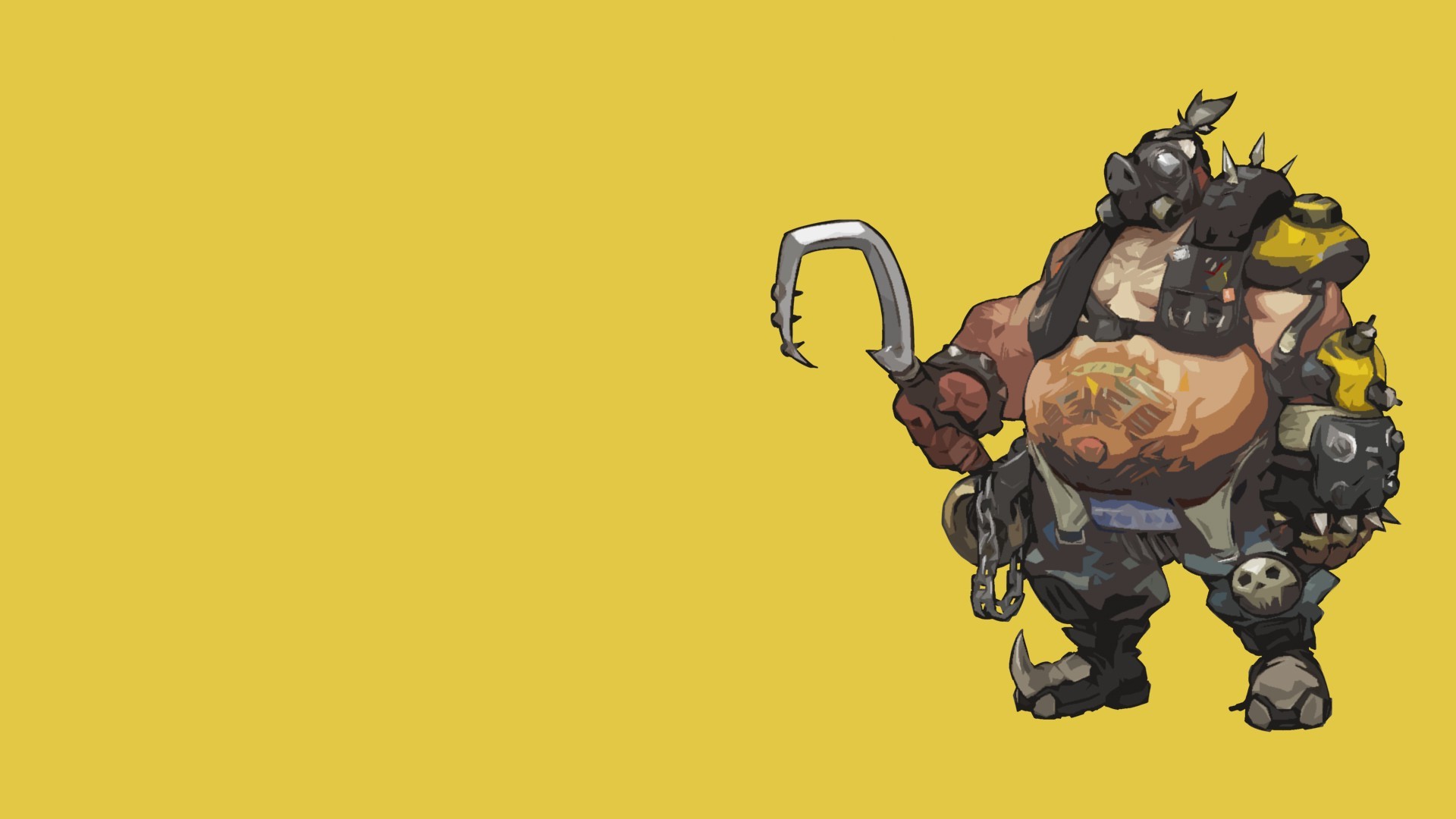 livewirehd (Author), Mako Rutledge, Roadhog, Blizzard Entertainment, Video Games, Overwatch Wallpaper