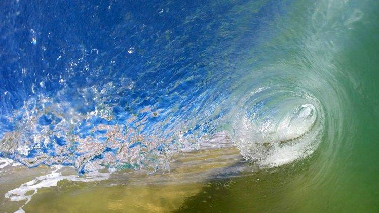 nature, Landscape, Water, Sea, Waves, Water Drops HD Wallpaper Desktop Background