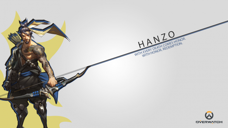 rangaming (Author), Hanzo, Hanzo Shimada, Overwatch, Blizzard Entertainment, Video Games HD Wallpaper Desktop Background