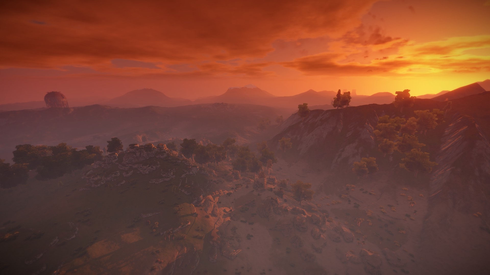 rust, Video Games, Sunset, Sun, Landscape Wallpaper