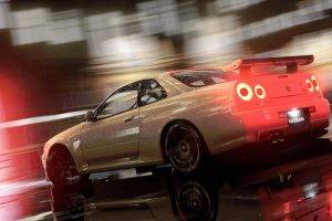 car, Nissan, Video Games, Need For Speed, Nissan Skyline, Nissan Skyline GT R, Nissan Skyline GT R R34