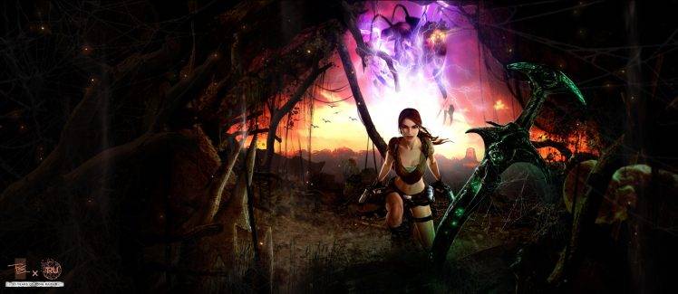 Lara Croft, Tomb Raider, Video Games, Artwork HD Wallpaper Desktop Background