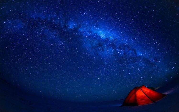 stars, Tent, Landscape, Milky Way HD Wallpaper Desktop Background