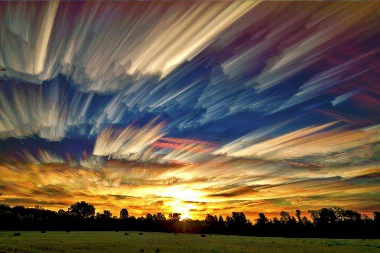 landscape, Sky, Sunset, Photography HD Wallpaper Desktop Background